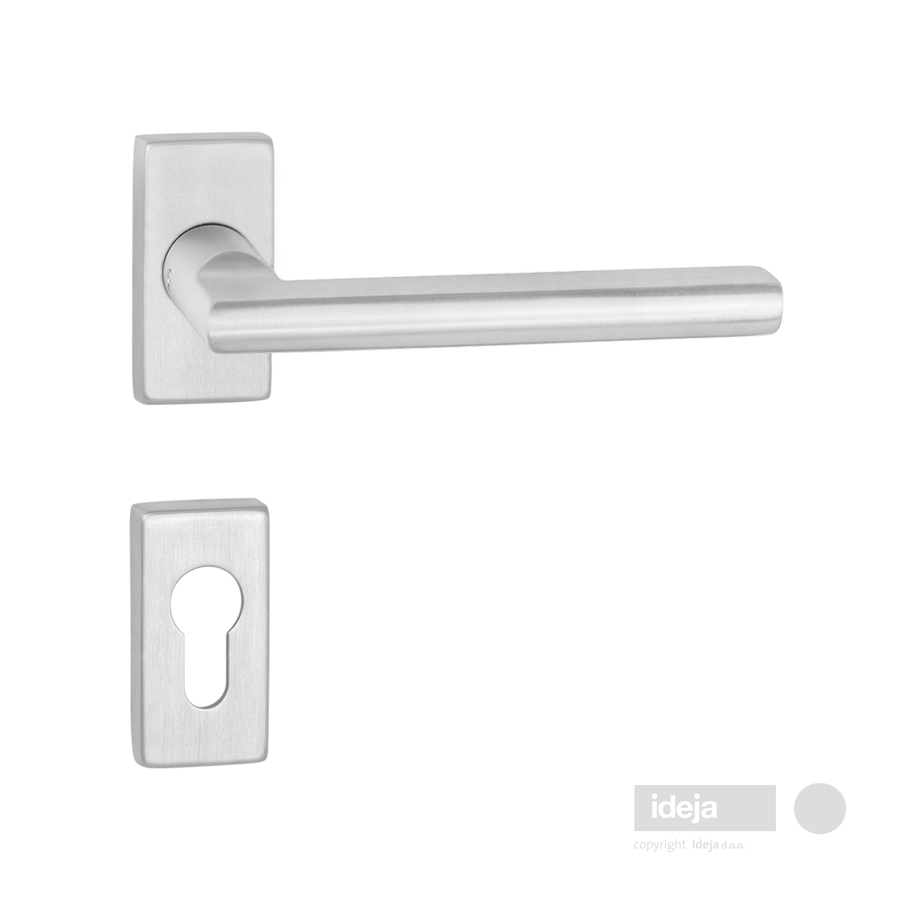 Kvaka Ice inox pravokutna rozeta