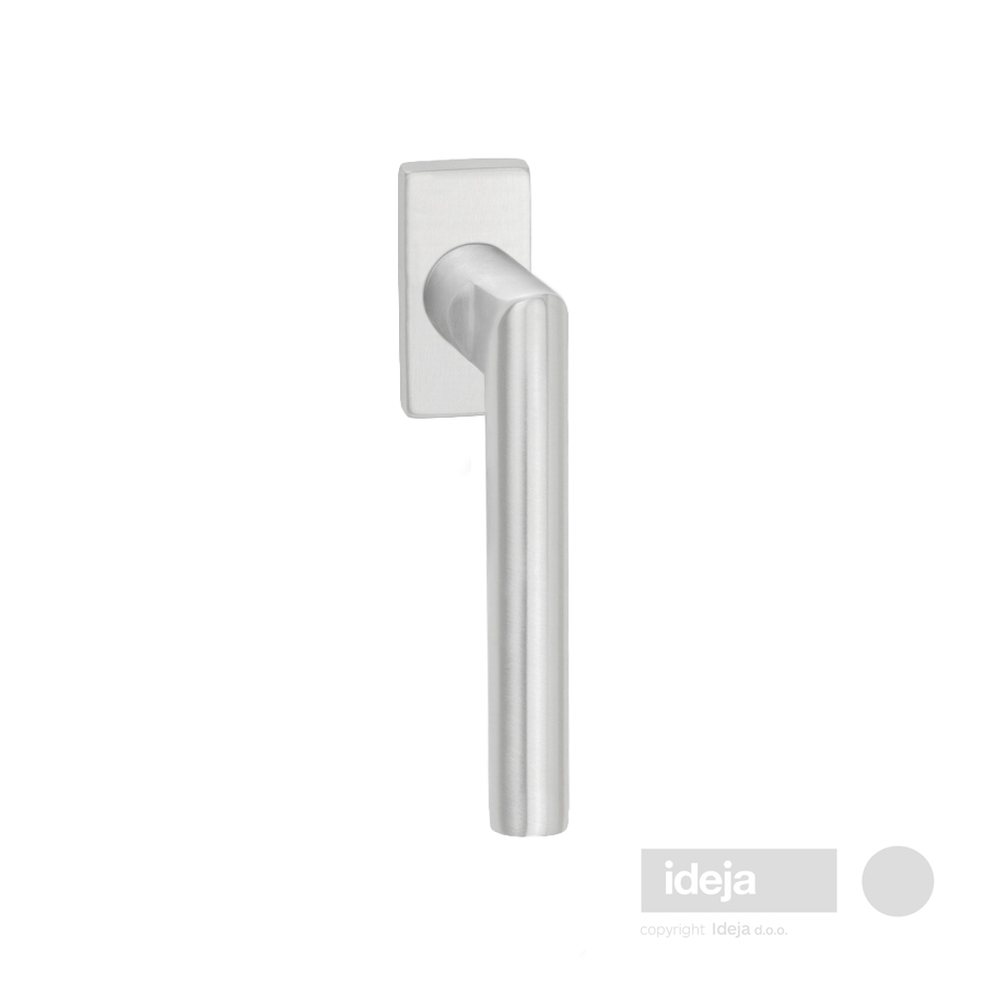 Poluoliva Ice inox pravokutna rozeta