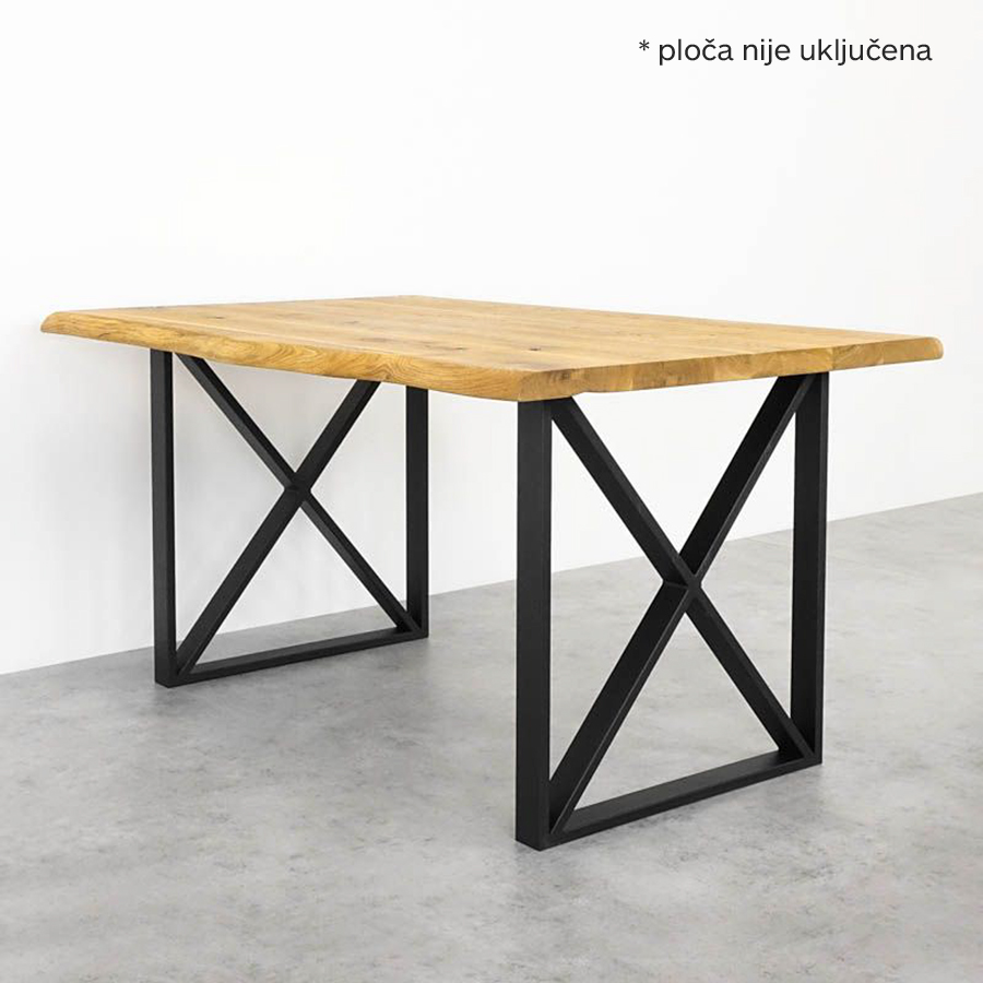 Noga za stol Modern crna