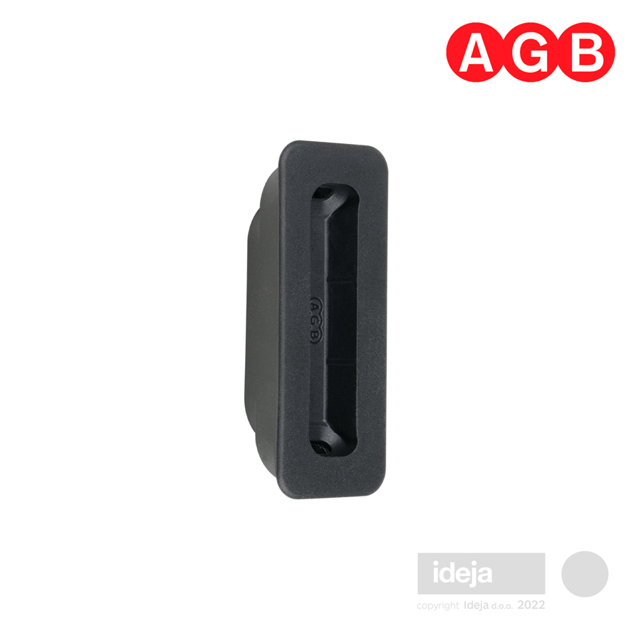 Prihvatnik AGB magnetne brave XT crni minimal