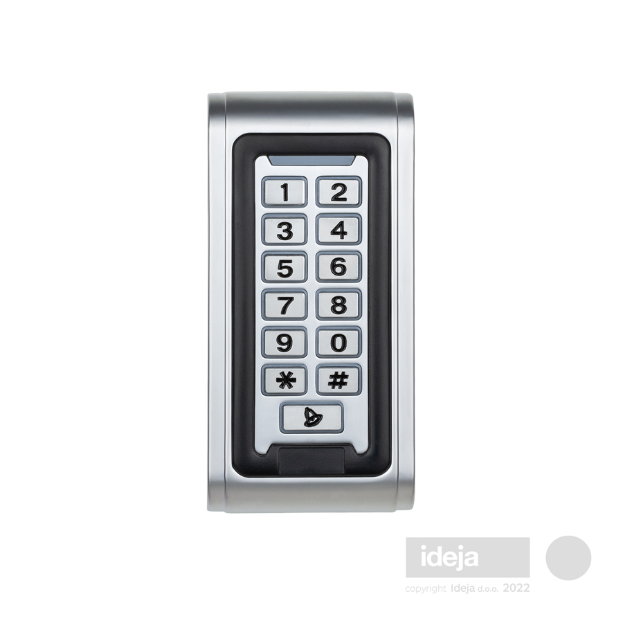 Metalna tipkovnica za ulaz IP68