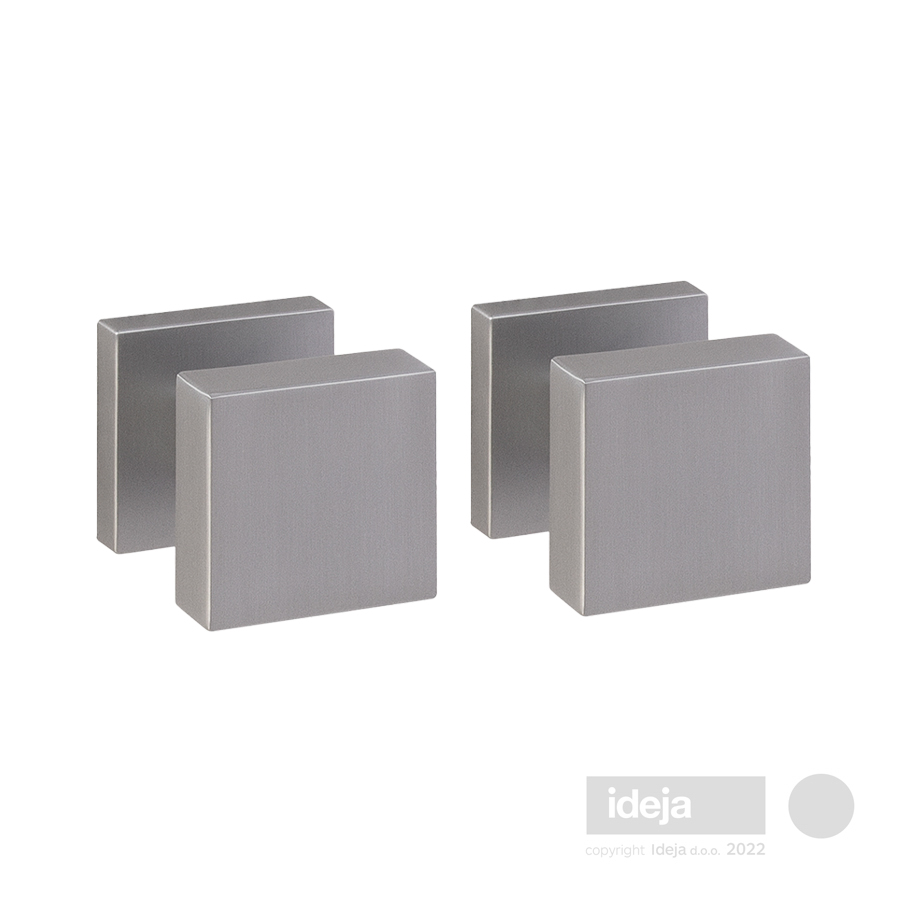 Kugle okretne Quadro krom mat