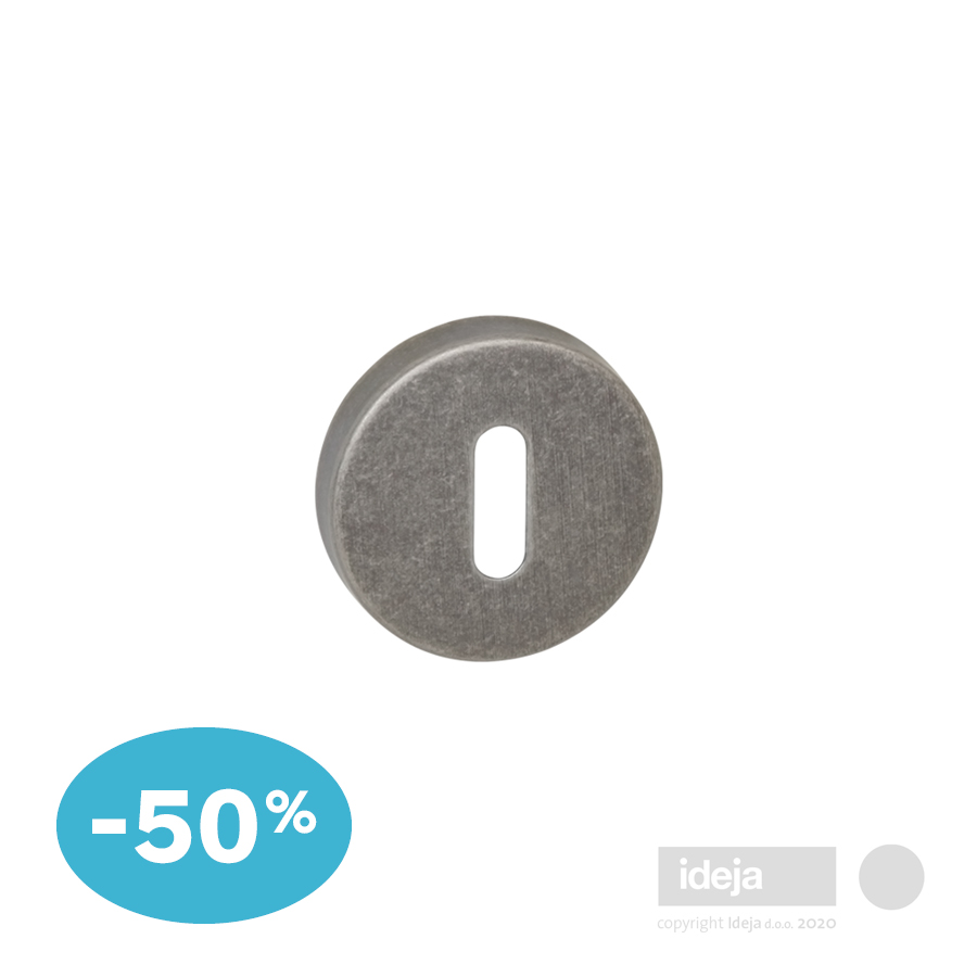 Rozeta inox Raw Grey