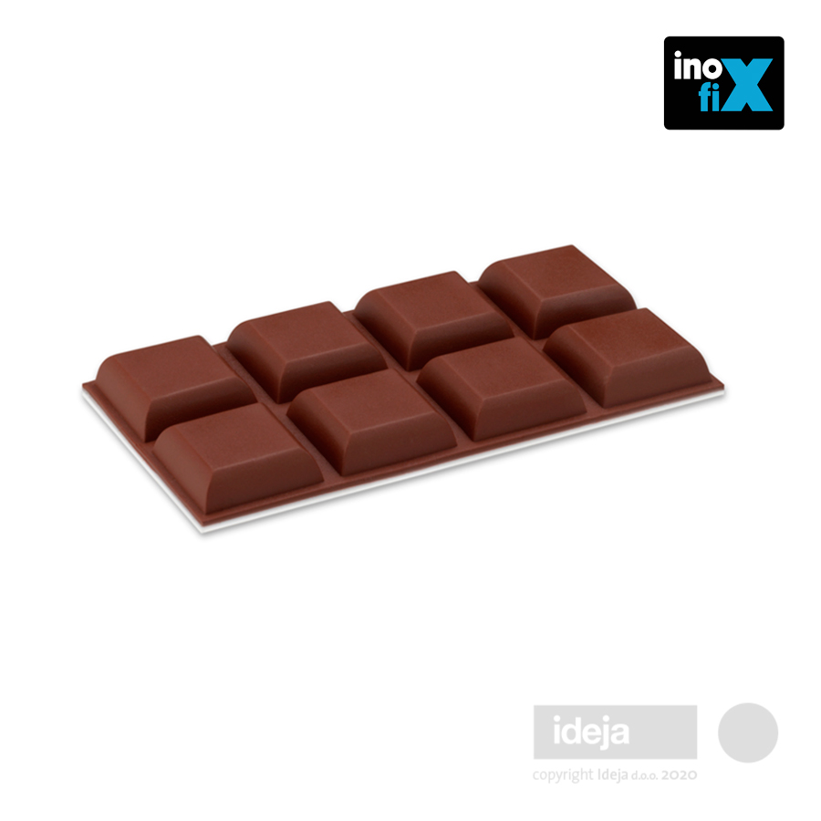 Inofix pufer gumeni smeđi 2090