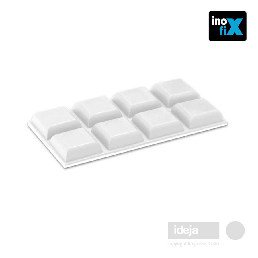Inofix pufer gumeni bijeli 2090