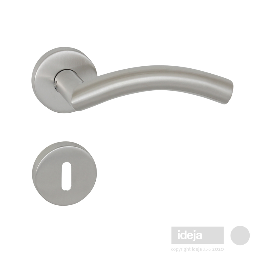 Kvaka Ring brušeni inox